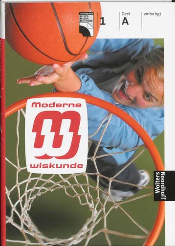 Moderne wiskunde 1a vmbo kgt Leerboek 9789001602369, Boeken, Schoolboeken, Verzenden, Zo goed als nieuw, I. van Breugel