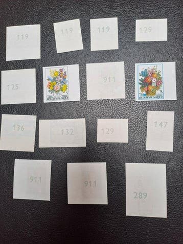 België 1980 - Volledig jaar 1980, behalve de COB 1990,, Postzegels en Munten, Gestempeld