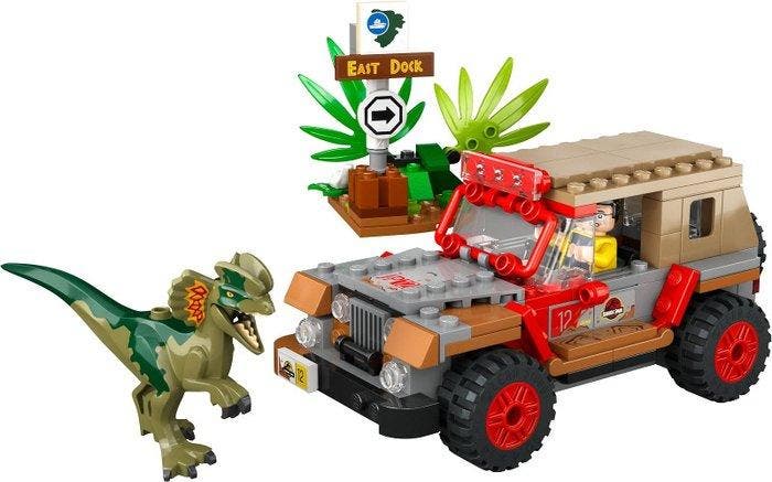Lego Set - 76958 - Jurassic Park - Dilophosaurus Ambush, Kinderen en Baby's, Speelgoed | Duplo en Lego