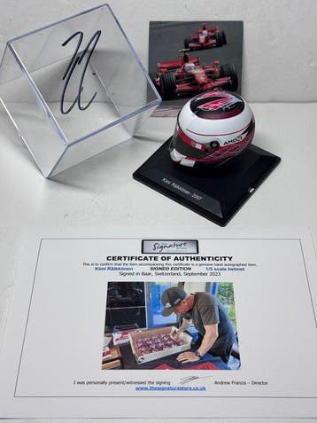 Ferrari - Kimi Räikkönen - 2007 - 1:5-schaal helm, Nieuw