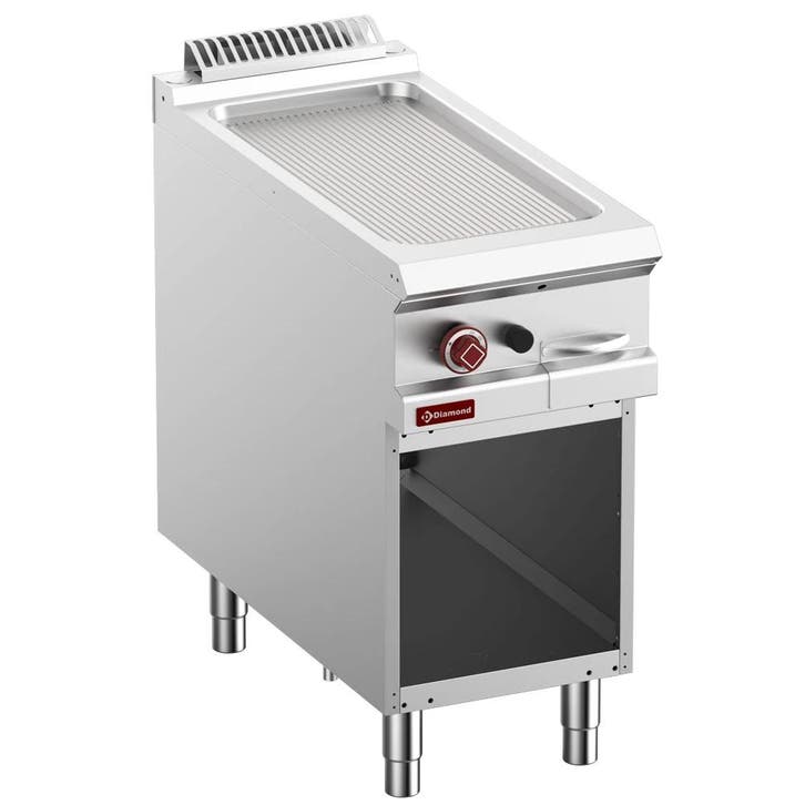 Bak-/Grillplaat | OPTIMA 900 | Gas | Gegroefd Oppervlak, Zakelijke goederen, Horeca | Keukenapparatuur, Nieuw in verpakking, Verzenden