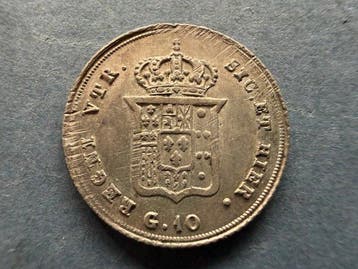 Italië, Koninkrijk der Twee Siciliën Ferdinando II di, Postzegels en Munten, Munten | Europa | Niet-Euromunten