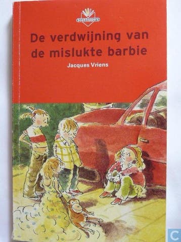 De verdwijning van de mislukte Barbie / Boektoppers 2002 /, Boeken, Kinderboeken | Jeugd | onder 10 jaar, Verzenden, Gelezen, Jacques Vriens
