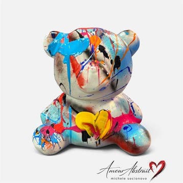 michele socionovo - Teddy Amour Abstrait