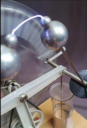 Onderwijs/demonstratiemodel - staal, hout, kunststof, glas -