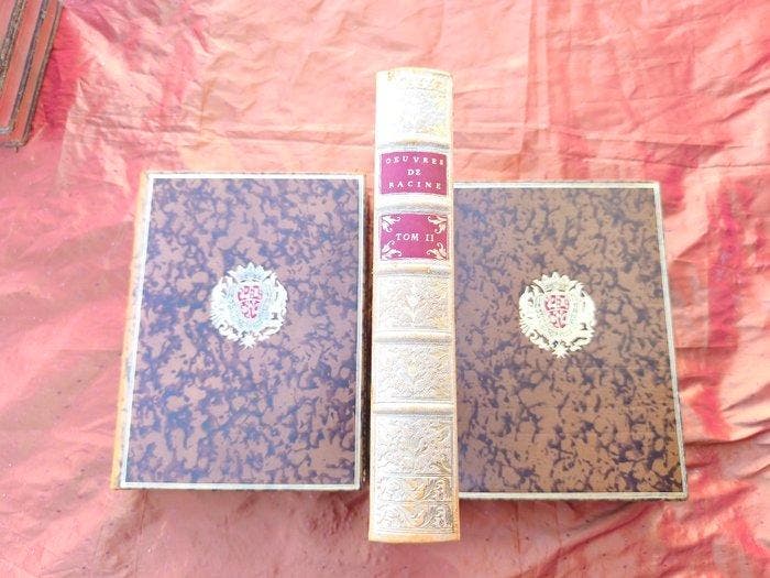Jean Racine; illustrations de De Sève - Oeuvres de Racine -, Antiquités & Art, Antiquités | Livres & Manuscrits