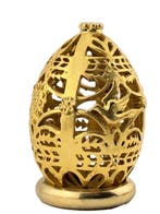 Œuf Fabergé - Oeuf en filigrane dor de la Treasury of Eggs