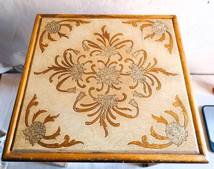 “Italian Florentine giltwood side table, ca. 1950s, pan de, Antiek en Kunst, Curiosa en Brocante
