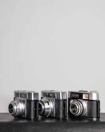 Zeiss Ikon 3 Vintage Cameras – Contessa 35, Colora &