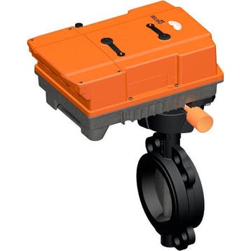 Belimo Vlinderklep DN150/PN16 Wafer 24VAC/DC 2&3-Punt GGG40, Verzenden, Nieuw