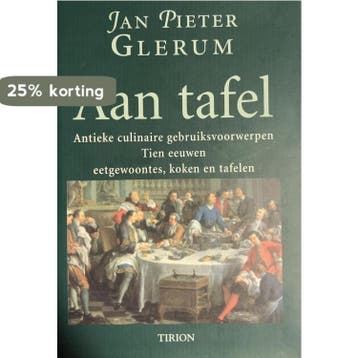 AAN TAFEL 9789051215687 J.P. Glerum, Boeken, Verzenden, Gelezen, J.P. Glerum