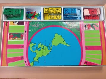 Jeu de société - LAUTOROUT le tour du monde en 80 jours -