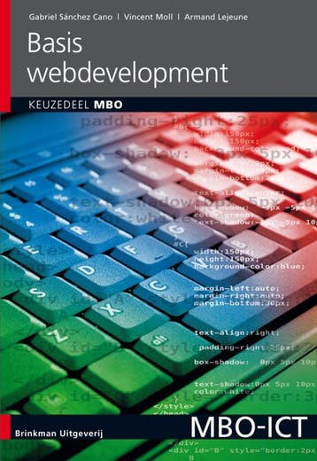 Basis Webdevelopment Keuzedeel MBO 9789057523724, Verzenden, Gelezen, Gabriel Sánchez Cano