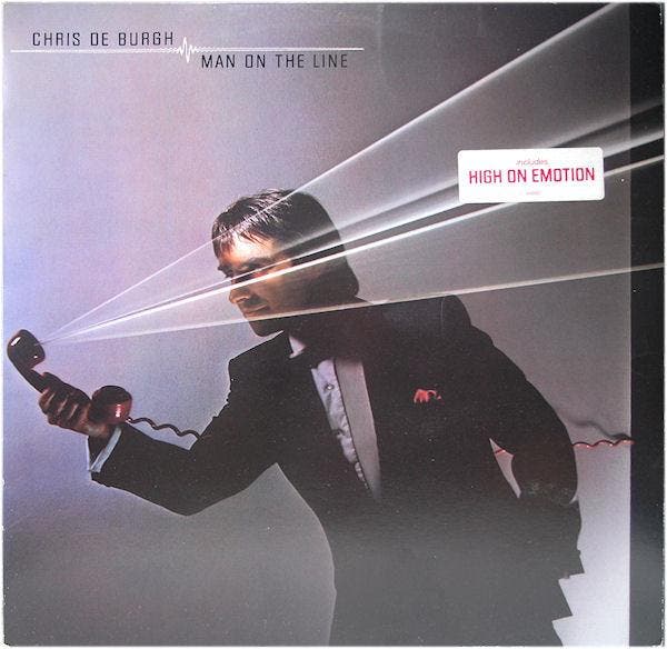 Chris de Burgh - Man On The Line, Cd's en Dvd's, Vinyl | Pop, Gebruikt, Verzenden