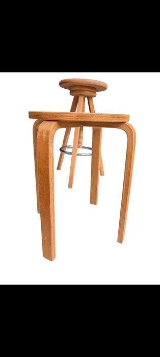 IKEA - atelierkruk en klein krukje, set van 2! - Tabouret -