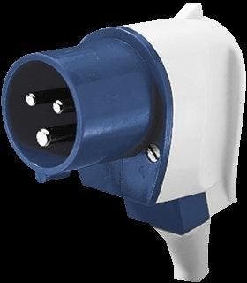 Mennekes CEE Stekker - 3306, Doe-het-zelf en Bouw, Elektriciteit en Kabels, Verzenden