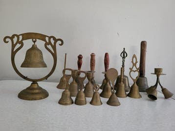 Decoratieve bel (16) - Onbekend - oude vintage handbellen