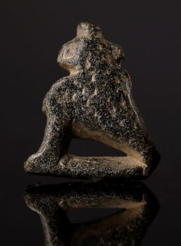 Oud-Egypte, Horus, Bes en scarabeeënamuletten - 2.1 cm, Collections
