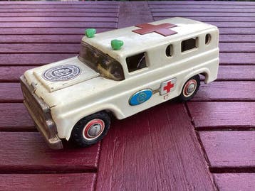 Marusan - Blikken speelgoedauto - Marusan Bulldog Toy