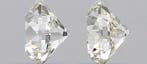 Sans prix de réserve - 2 pcs Diamant (Naturelle) - 1.40 ct -