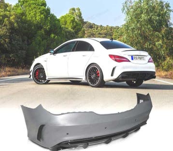 PARE-CHOCS ARRIÈRE MERCEDES CLA C117 13-19 LOOK AMG, Verzenden