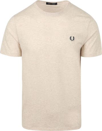 Fred Perry T-Shirt Ecru W50 maat Maat 52/54 (L) Heren, Verzenden, Nieuw, Maat 52/54 (L), Fred Perry