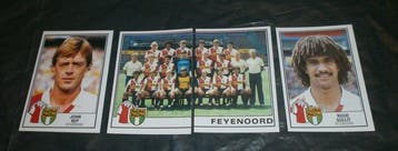 Panini - Voetbal 85 - 16 Feyenoord stickers (including Ruud, Collections