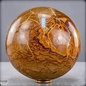 Zeer zeldzame Simbirzit - Sphere uit Ulyanovski, Rusland-
