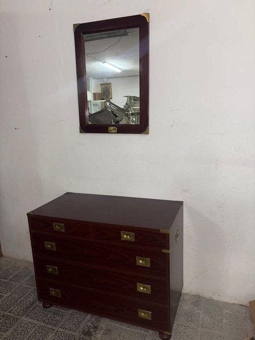 Ladekast (2) - Hout - Maritieme Victoriaanse stijl commode, Huis en Inrichting, Overige Huis en Inrichting