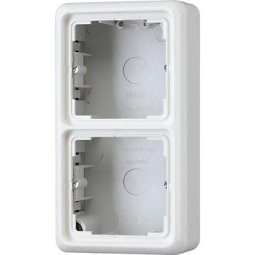 Jung CD500 Surface Mount Box encastré - CD582AWW, Verzenden
