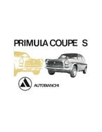 1969 AUTOBIANCHI PRIMULA COUPÉ S BROCHURE NEDERLANDS