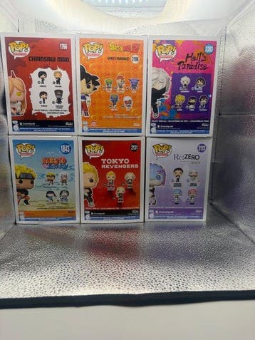 Funko - Funko Pop - Power; Goku (Yardrat); Gabimaru; Naruto