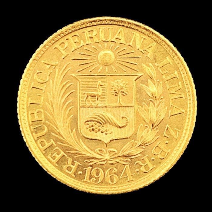 Peru. 1/2 Libra 1964, Timbres & Monnaies, Monnaies | Europe | Monnaies non-euro