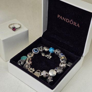 Sans prix de réserve - Pandora - Ensemble de bijoux 2 pièces, Handtassen en Accessoires