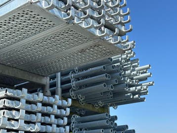 Échafaudage Multi neuf – 15,00 m x 10,00 m -   153 m², Neuf