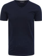 Garage Stretch Basic Navy V-Hals maat Maat 48/50 (M) Heren, Verzenden