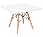 Kindertafel CTW junior vierkant wit, Kinderen en Baby's, Verzenden, Nieuw