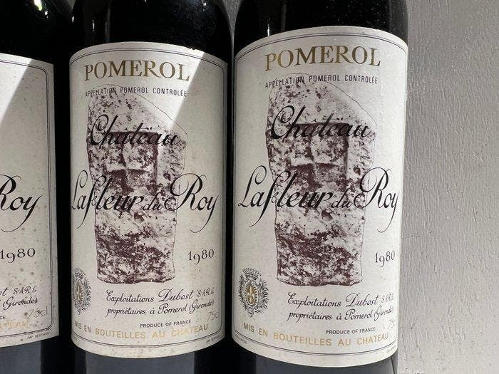 1980 Chateau Lafleur du Roy - Pomerol - 6 Flessen (0.75, Collections, Vins