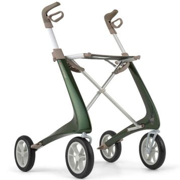By ACRE Carbon ultralight rollator Wide - Groen, Diversen, Rollators, Ophalen of Verzenden, Nieuw