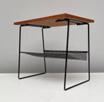 Porte-revues - Bois, Acier - Table dappoint
