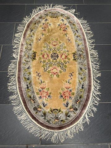 Chinaanse zijde - Tapijt - 134 cm - 73 cm, Nieuw