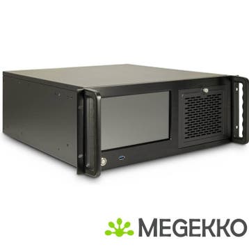 Inter-Tech 4U-4460 TFT Rack Zwart, Verzenden, Nieuw