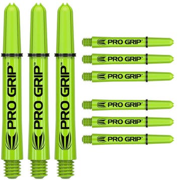Target Darts – Pro Grip - Lime - 3 sets (Dart Shafts), Ophalen of Verzenden, Shafts