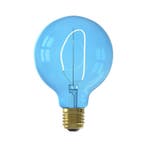 Calex Filament LED Lamp Nora Sapphire Blue Ø95 mm E27 4W, Huis en Inrichting, Verzenden, Nieuw