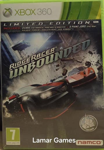 Ridge Racer Unbounded limited edition (xbox 360 used game), Ophalen of Verzenden, Nieuw