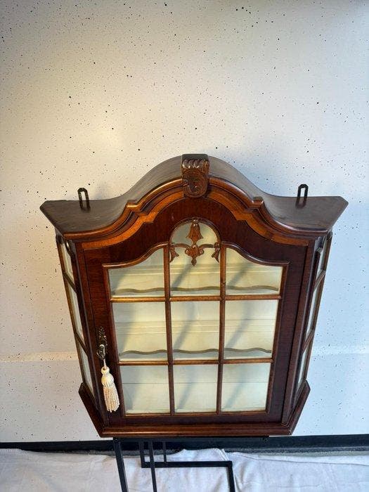 Vitrinekast - Hout, Antiquités & Art, Curiosités & Brocante