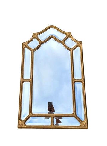 Spiegel- Franse landelijke stijl - Hout, Glas, Huis en Inrichting, Nieuw
