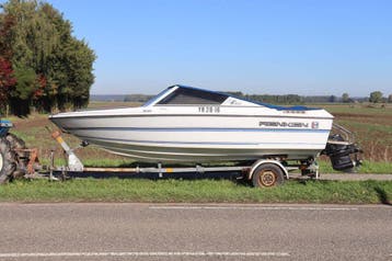 Veiling: Speedboot Renken Classic 1700 Benzine 1991 met trai, Watersport en Boten, Ophalen, Nieuw