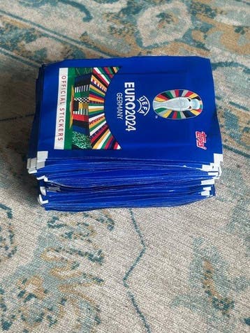 2024 Topps UEFA Euro Originele verpakking Pack - Excellent
