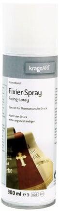 Fixeerspray voor bedrukt lint 300cc